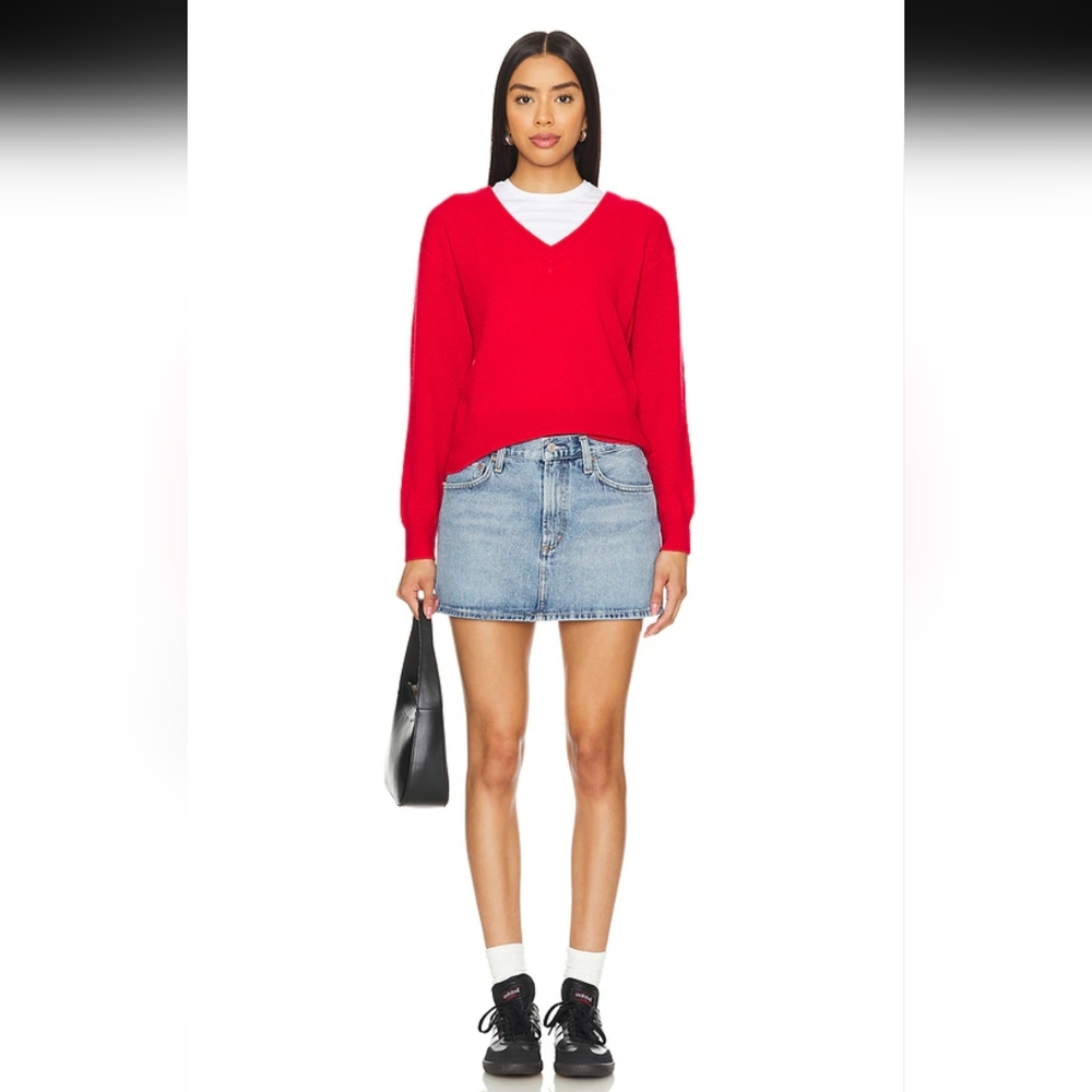 Agolde Alek Mini Skirt In Force